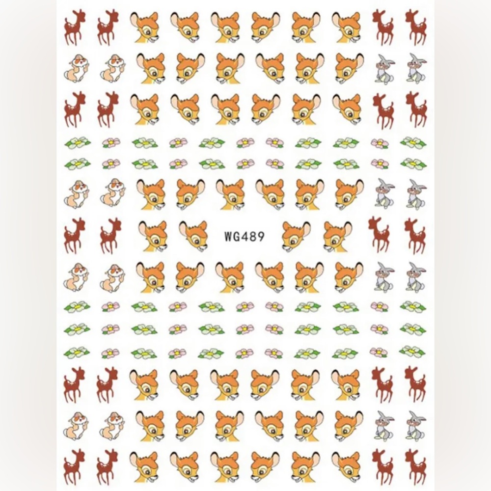$1 NAIL STICKER SHEET. NEW. $1 WITH ANY $10 ORDER OR MORE